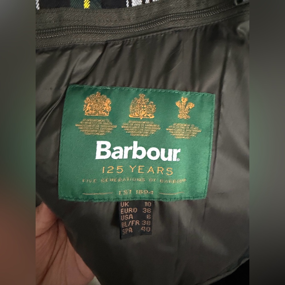 Barbour Ladies Icons Haydon Jacket sz US 6 - Picture 7 of 13